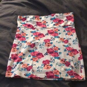 Charlotte Russe floral skirt